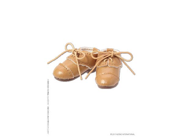 レザーシューズ キャメル