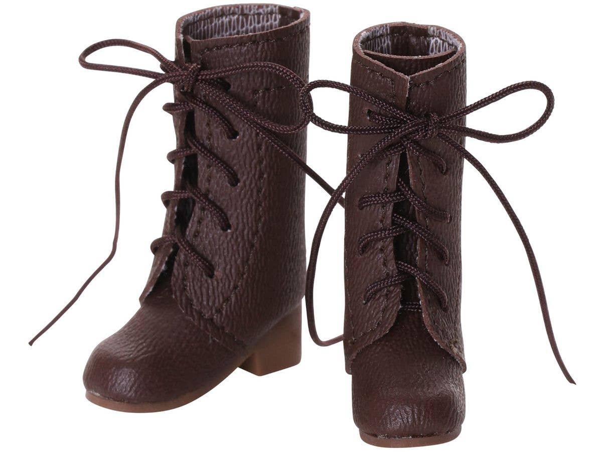 1/6 レースアッププレーンショートブーツII ダークブラウ