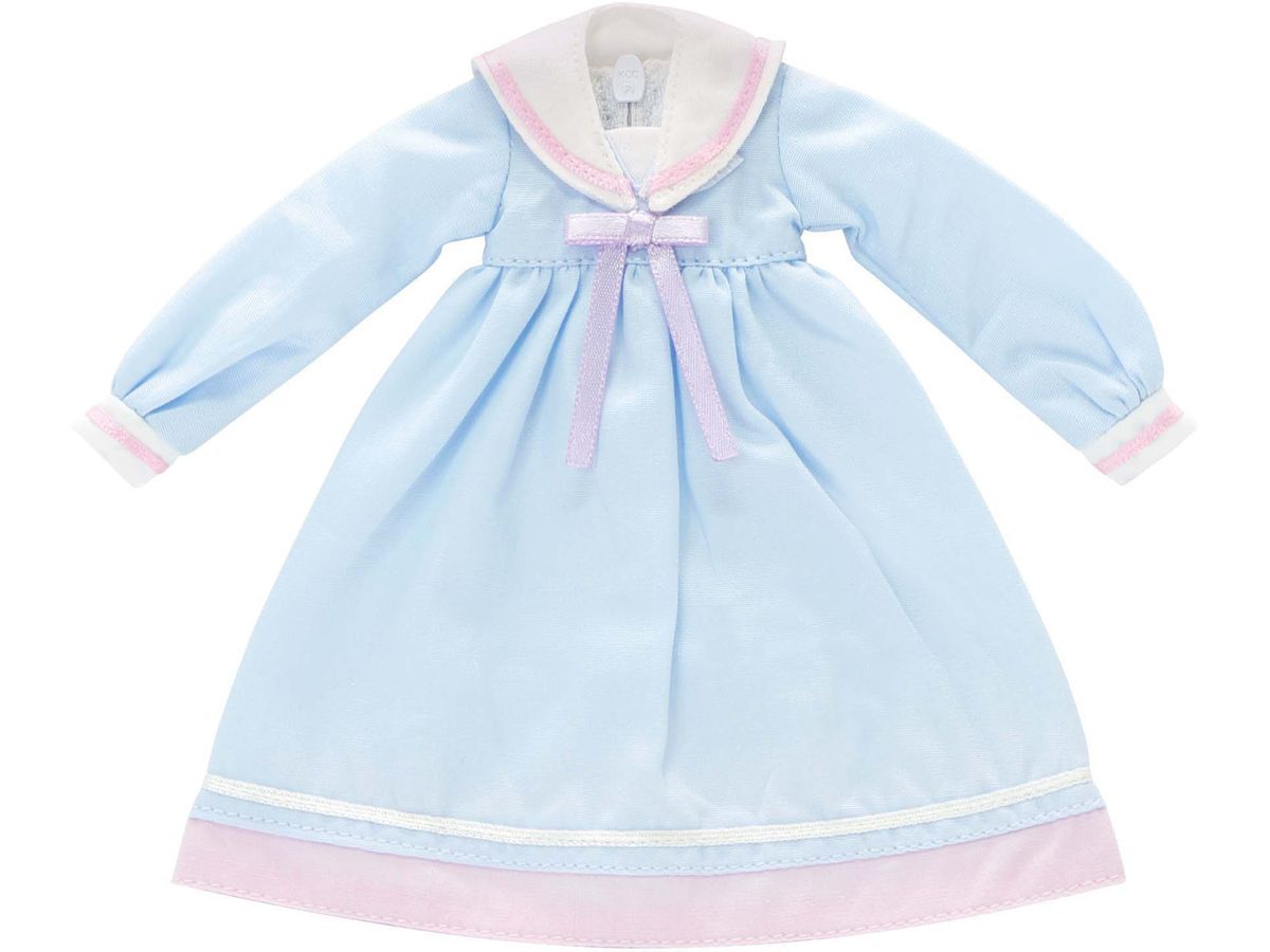 1/6 PNXS ゆったりセーラーワンピース サックスxピンク