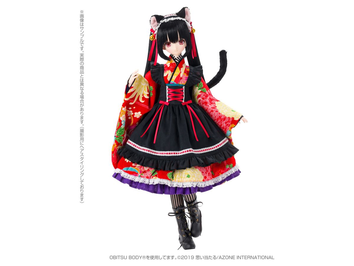 1/3 Black ravenシリーズ リリア -大正浪漫- 黒猫