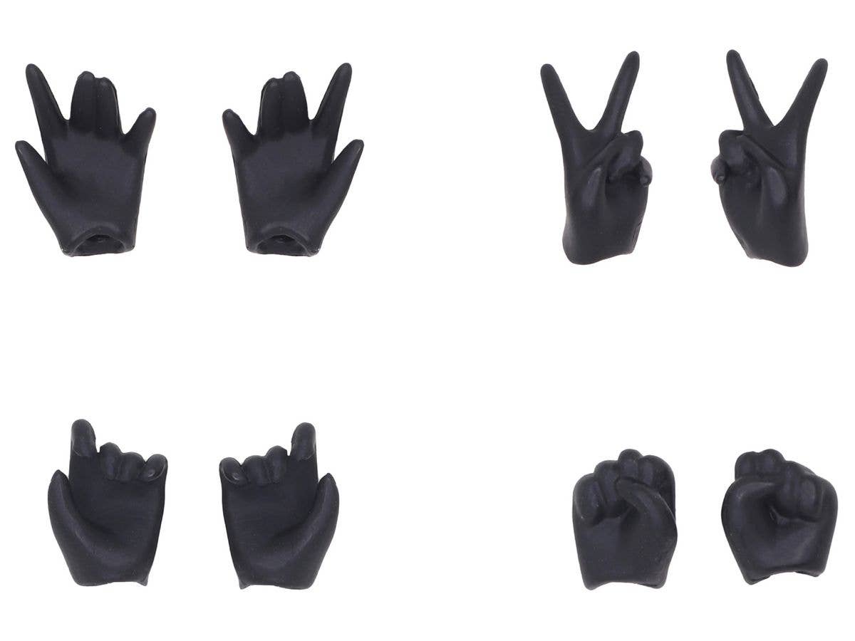 1/12 ピコニーモ ハンドパーツ A ブラックグローブ