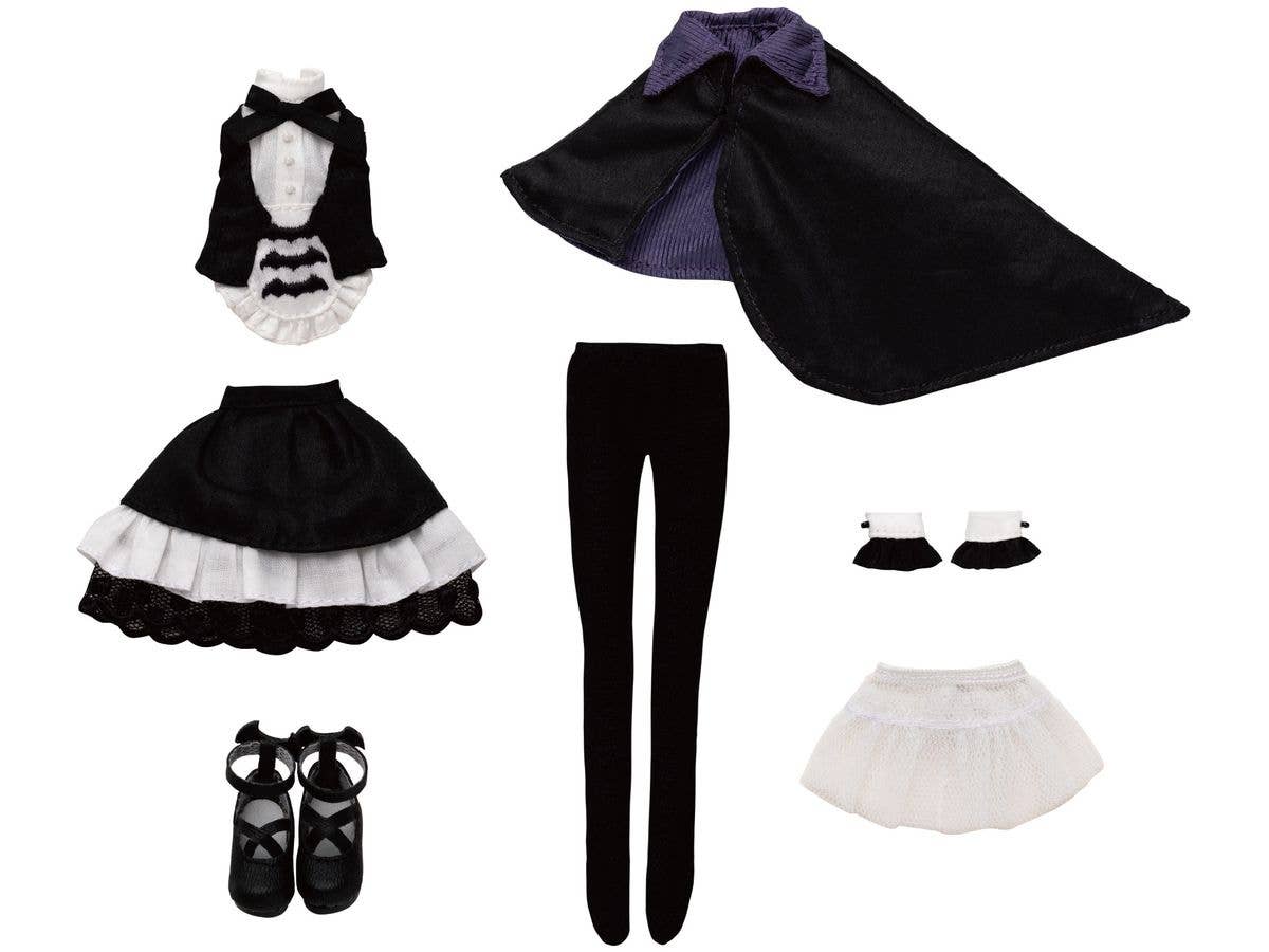 1/12 ピコD ミミーガーデン博物誌 クロア衣装set ブラックxホワイト