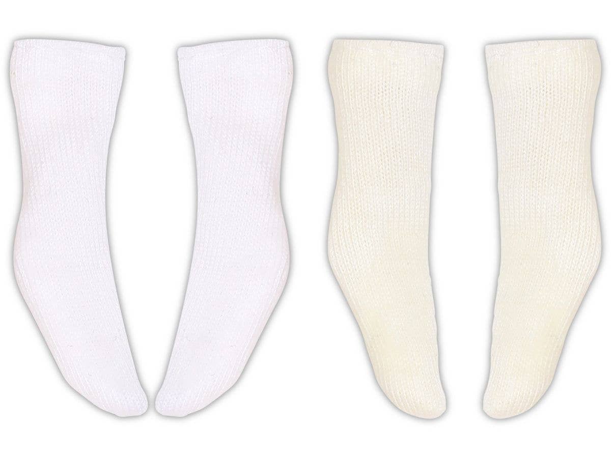 1/6 PNS クルーソックスII Aset オフホワイト・アイボリー