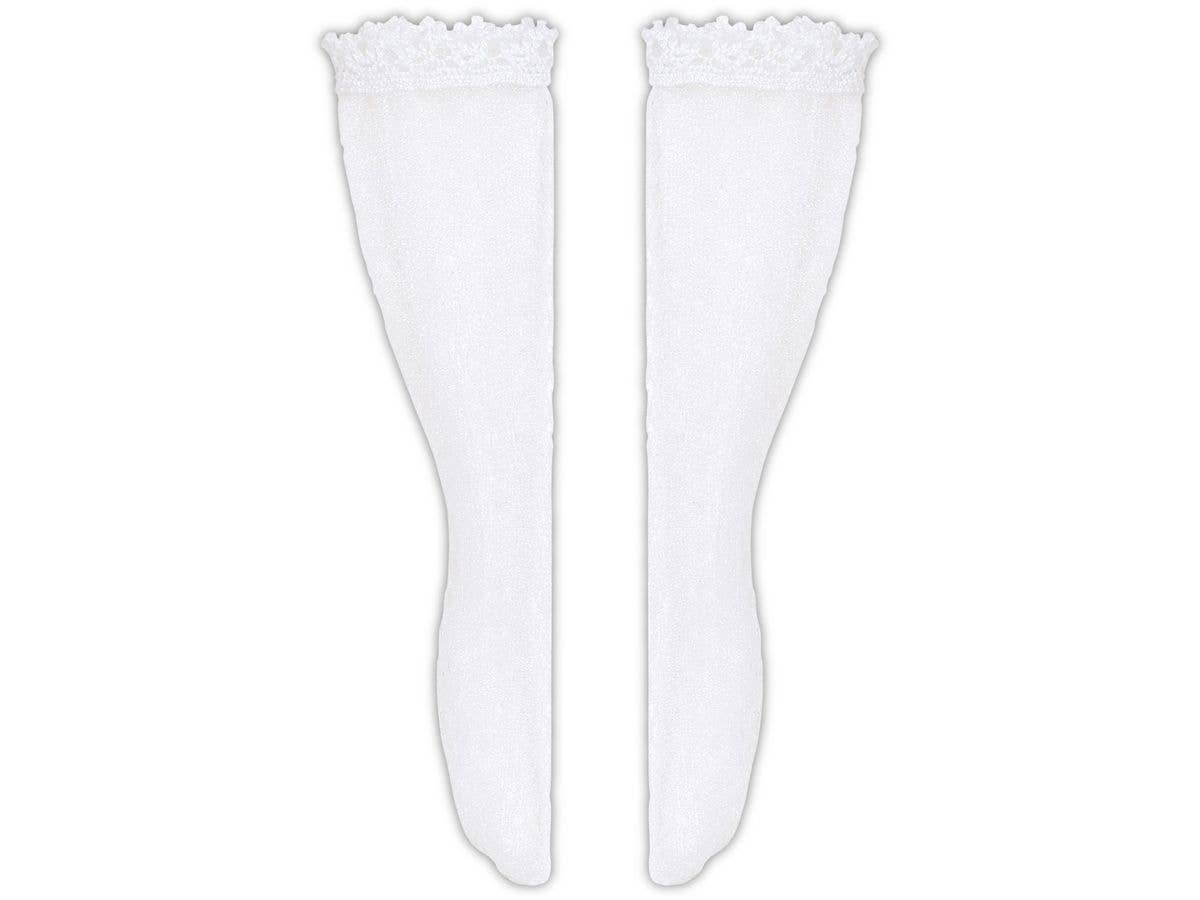 1/6 PNS レースシースルーソックス ホワイト