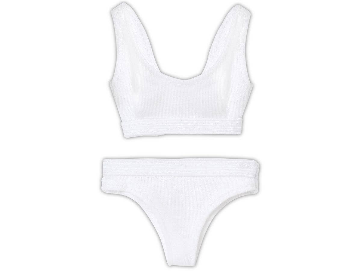 1/6 Q'z スポーティーブラ&ショーツset ホワイト