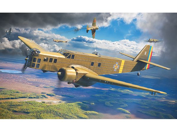 1/72 ブロック MB.210 爆撃機 後期