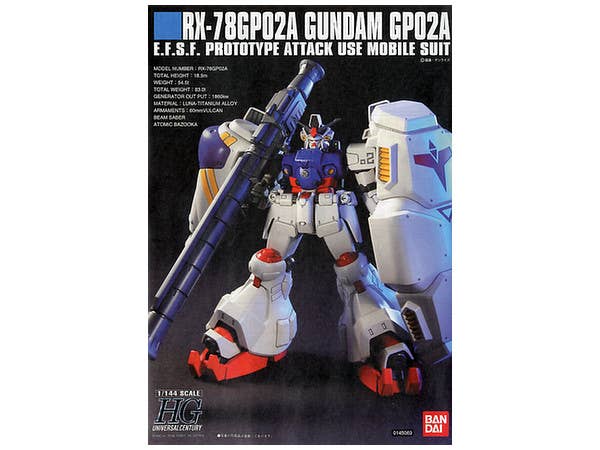 1/144 HGUC ガンダム GP02A