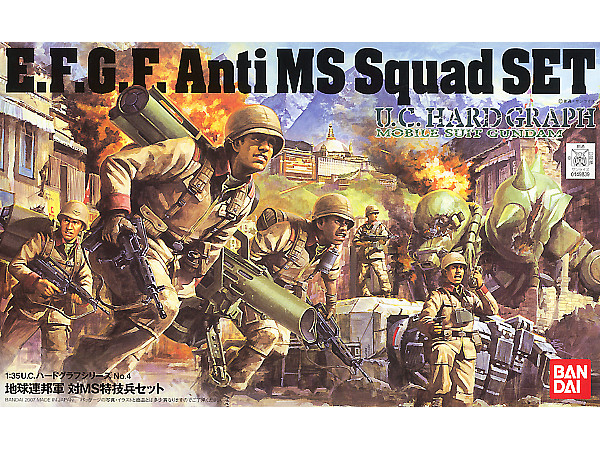 1/35 U.C. Hard Graph 地球連邦軍 対MS特殊兵セット