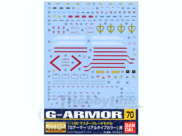 1/100 GB70 MG Gアーマー用