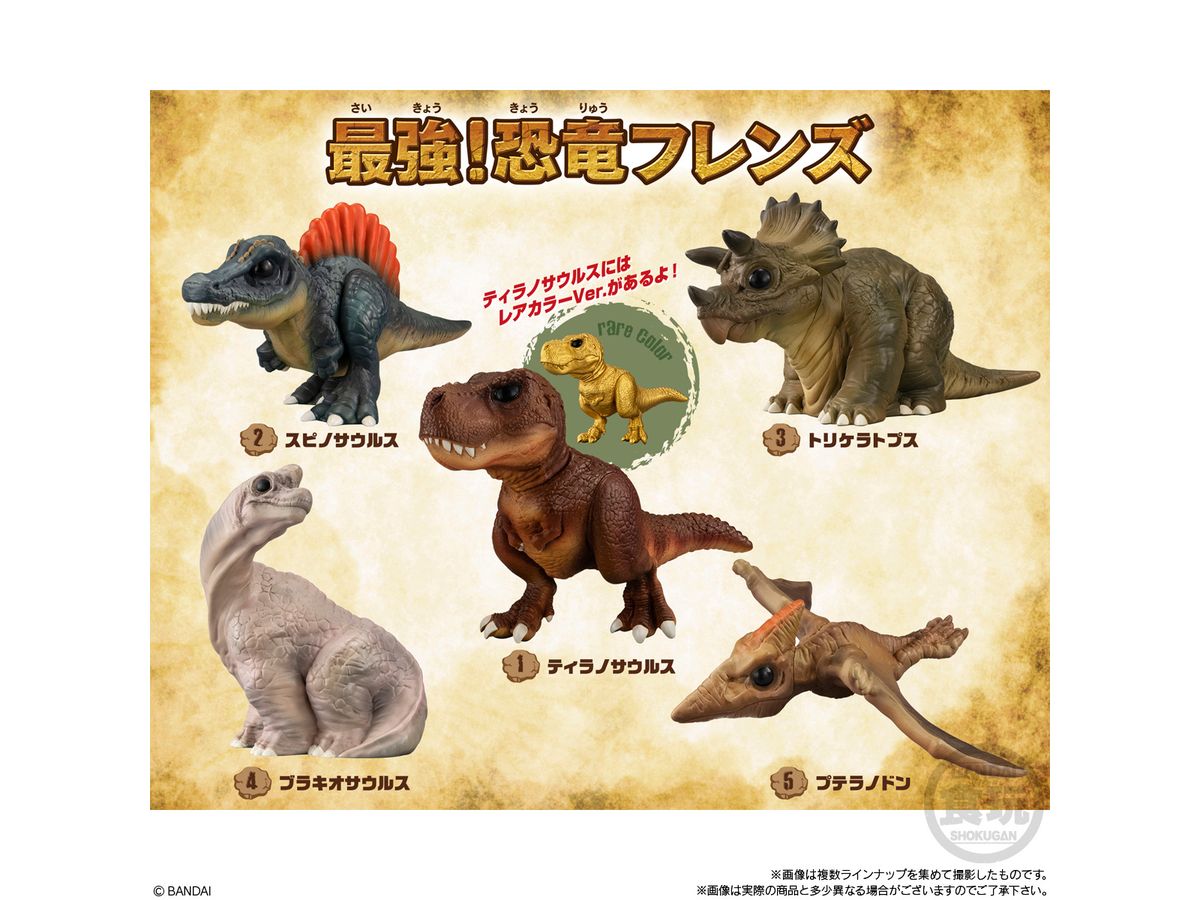最強!恐竜フレンズ 1Box 12pcs