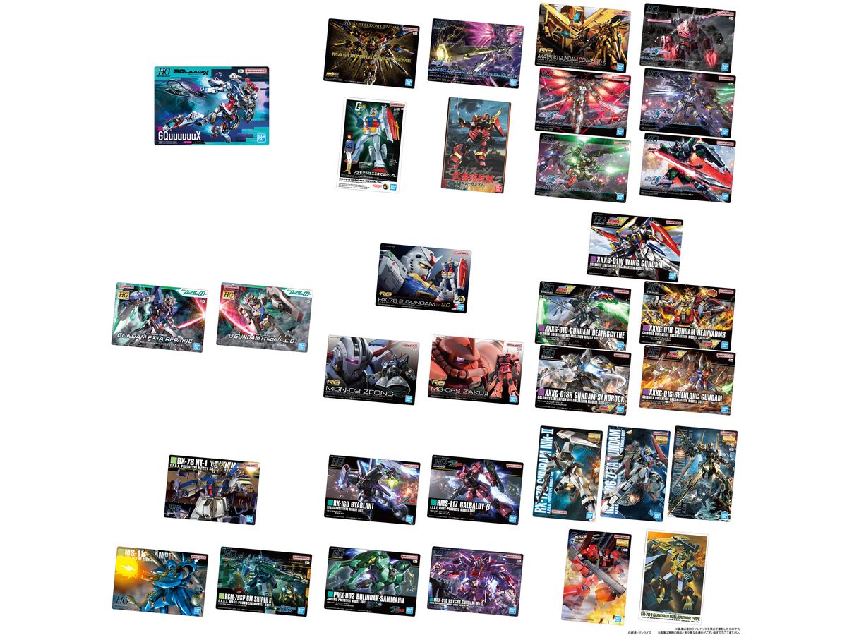 GUNDAMガンプラパッケージアートグミ2 1Box 20pcs
