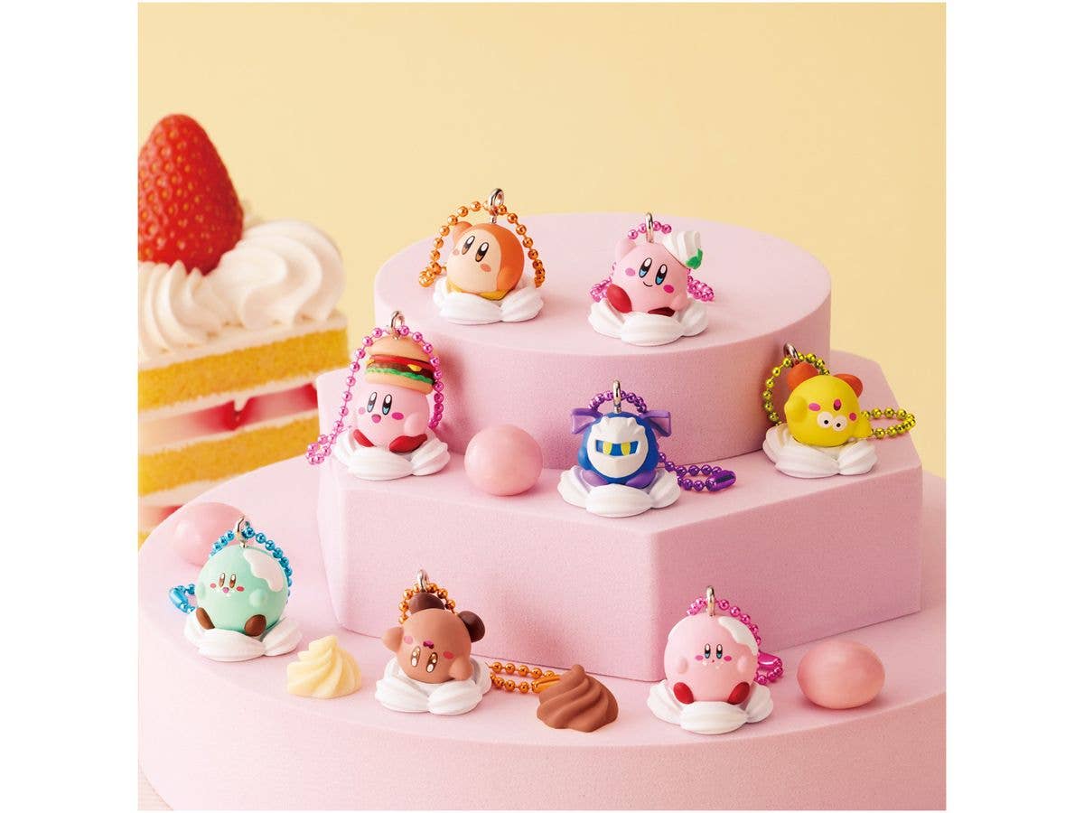 カービィのグルメフェス まんまるたまごボーロ マスコットつき 1Box 10pcs