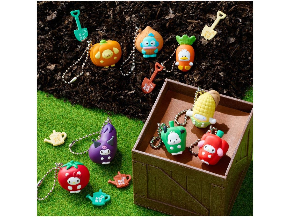 サンリオキャラクターズ ベジタブルビスケット&チャーム 1Box 10pcs