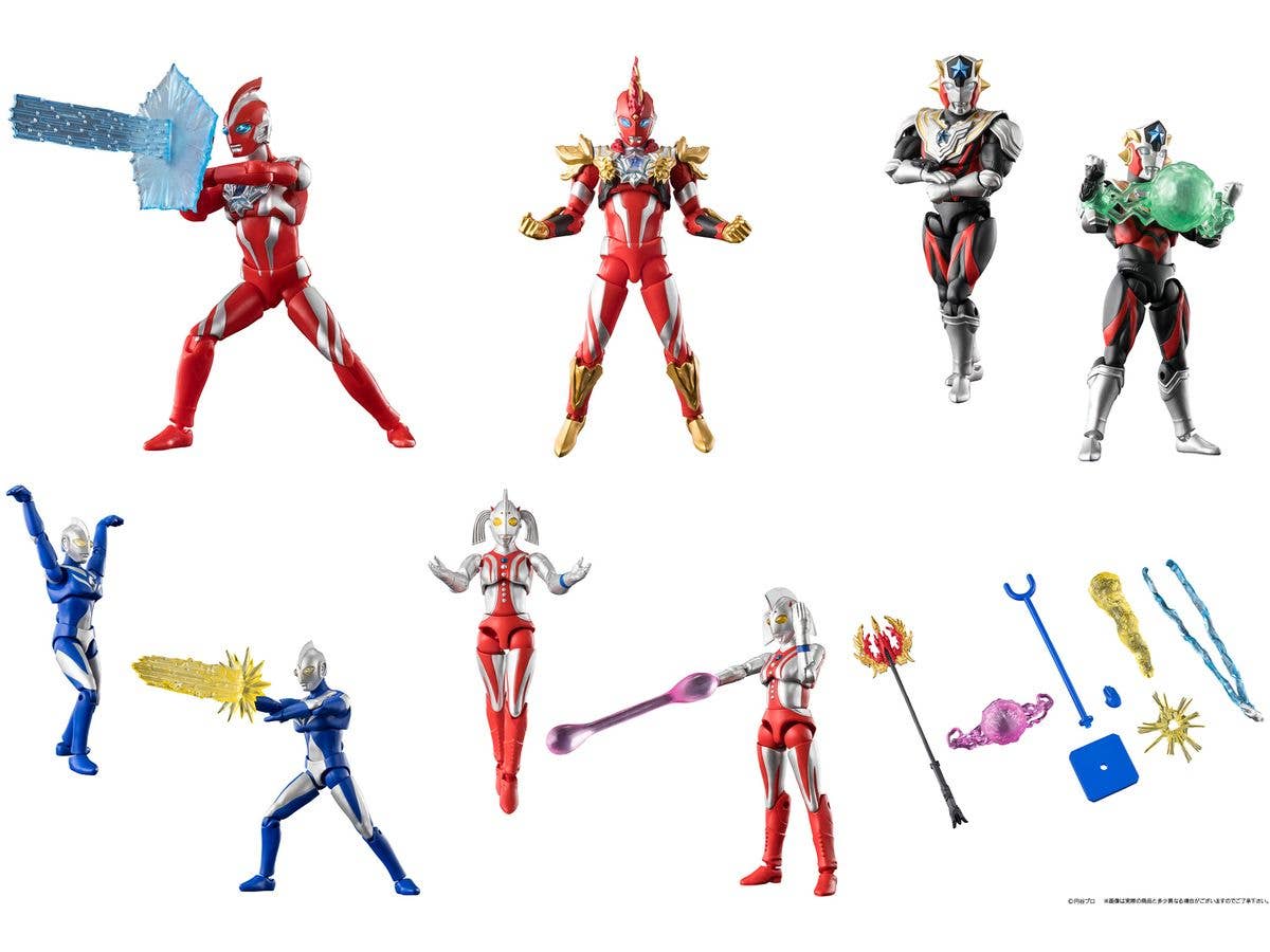 【ウルトラマンジャスティス 】変身アイテム ＆ HGフィギア　セット バンダイ 商品・サービスサイト | 変身！ジャスティスパワー