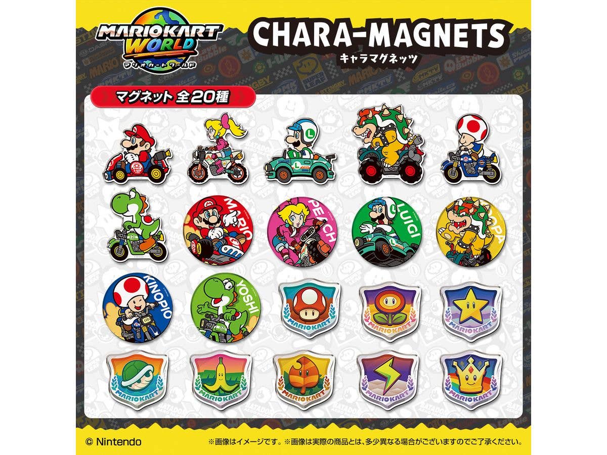 マリオカート ワールド キャラマグネッツ 1Box 14pcs