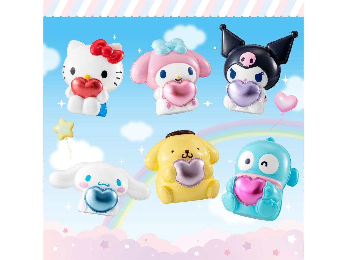 ぷっくりバルーンマスコット サンリオキャラクターズ 1Box 10pcs