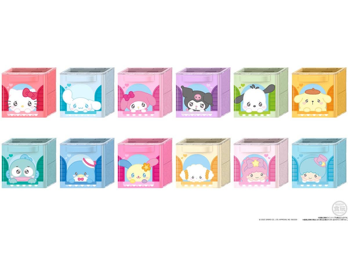 SANRIO CHARACTERS CUCASE 2 1Box 12pcs