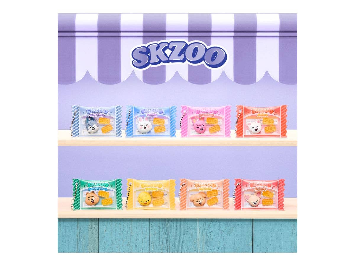 SKZOO シャカっとチャーム&グミ 1Box 12pcs