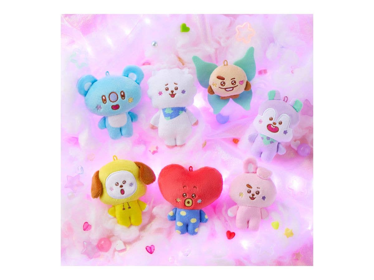 BT21 Fuwa Fuwa Mascot 4 1Box 10pcs