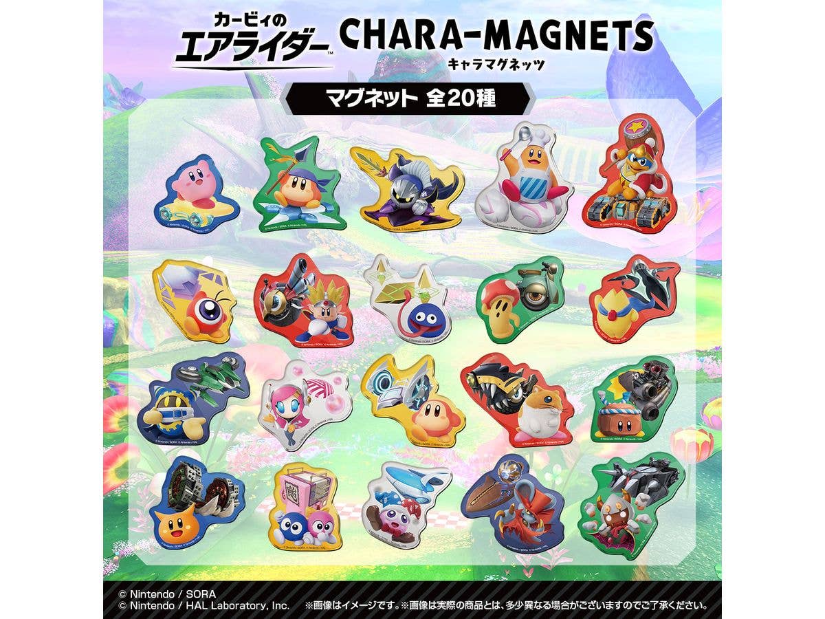 カービィのエアライダーキャラマグネッツ 1Box 14pcs
