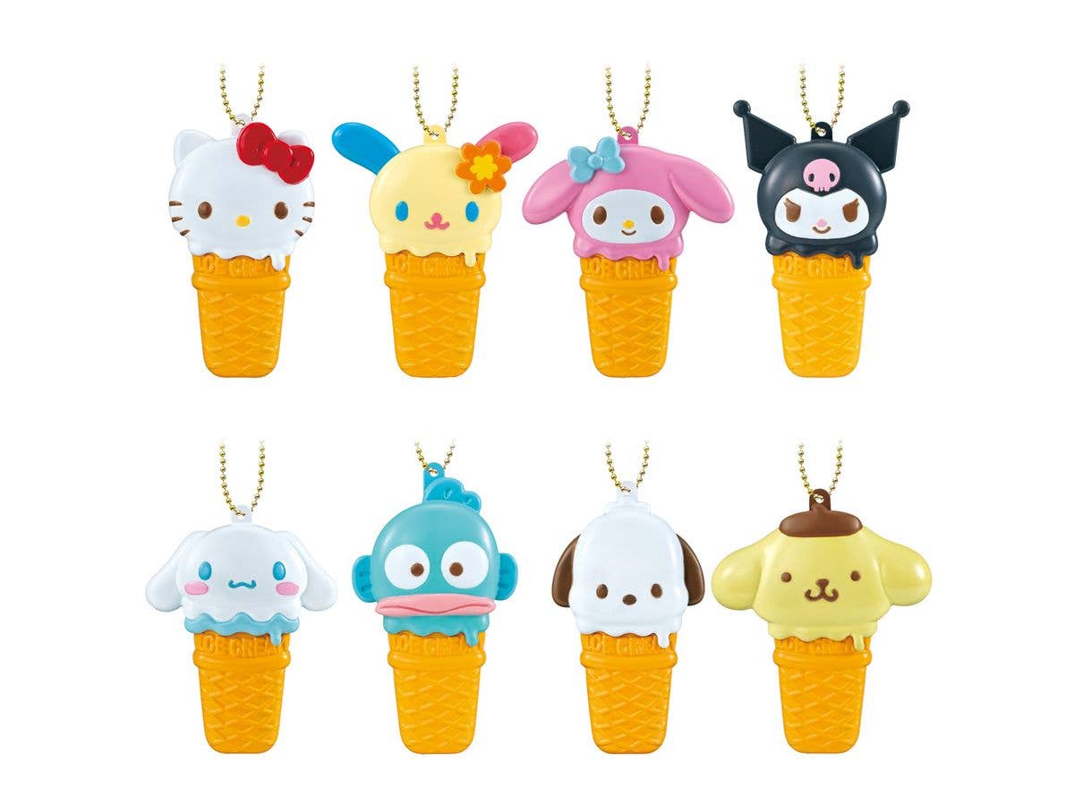 アイスクリーミィケースチャーム サンリオキャラクターズ 1Box 10pcs