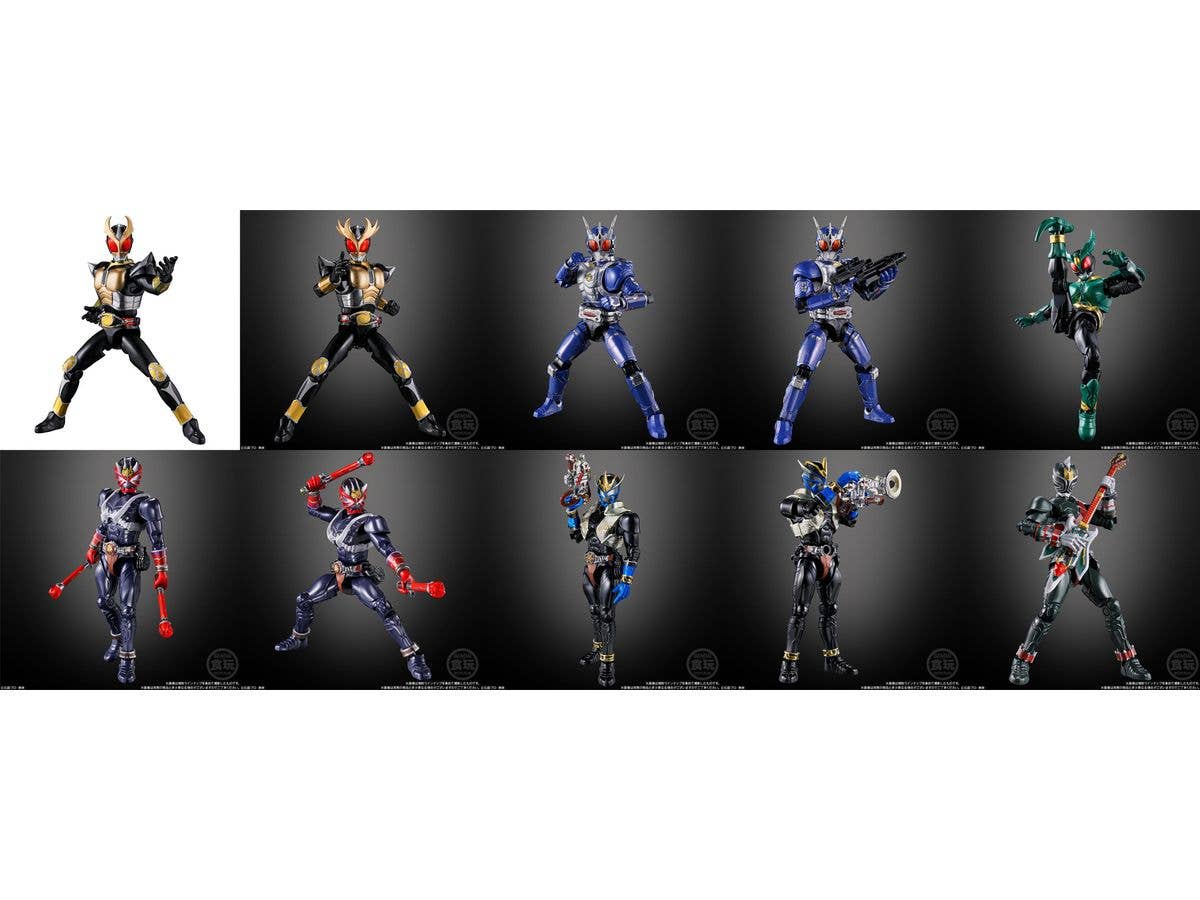 SO-DO CHRONICLE 仮面ライダーアギト/仮面ライダー響鬼 1Box 12pcs