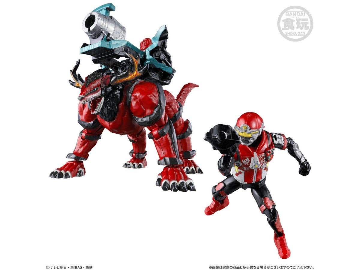 ミニプラ 角醒ハンター オメガホーン01 角獣エンカク & オメガホーン & キャプテン・オメガホーン セット