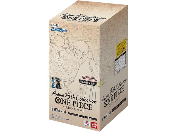 One Piece カードゲーム エクストラブースター Anime25th Collection (EB-02) 1Box 24pcs