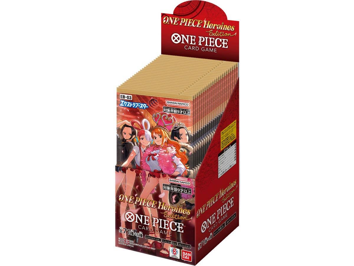 ONE PIECE カードゲーム エクストラブースターONE PIECE Heroines Edition (EB-03) 1Box 24pcs