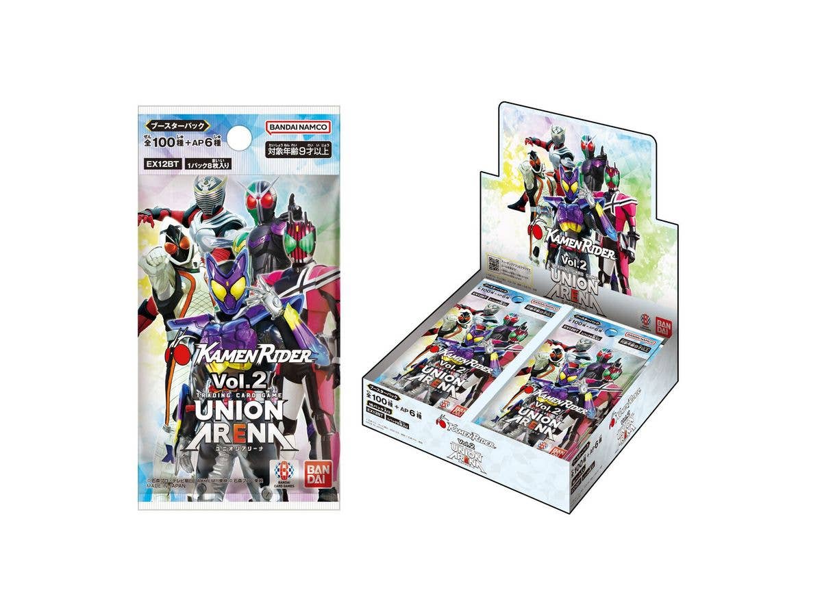 UNION ARENA ブースターパック 仮面ライダー Vol.2【EX12BT】1Box 16pcs