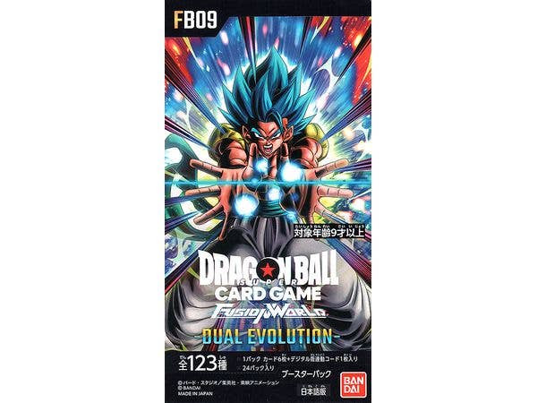 ドラゴンボールスーパーカードゲーム フュージョンワールド DUAL EVOLUTION (FB09) 1Box 24pcs