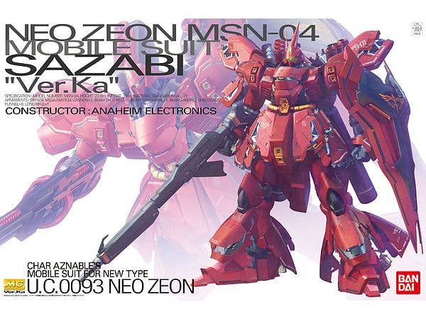 1/100 MG MSN-04 サザビー Ver. Ka