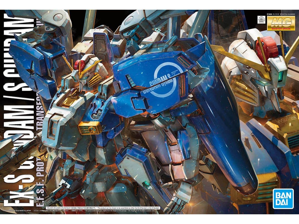 1/100 MG Ex-Sガンダム/Sガンダム