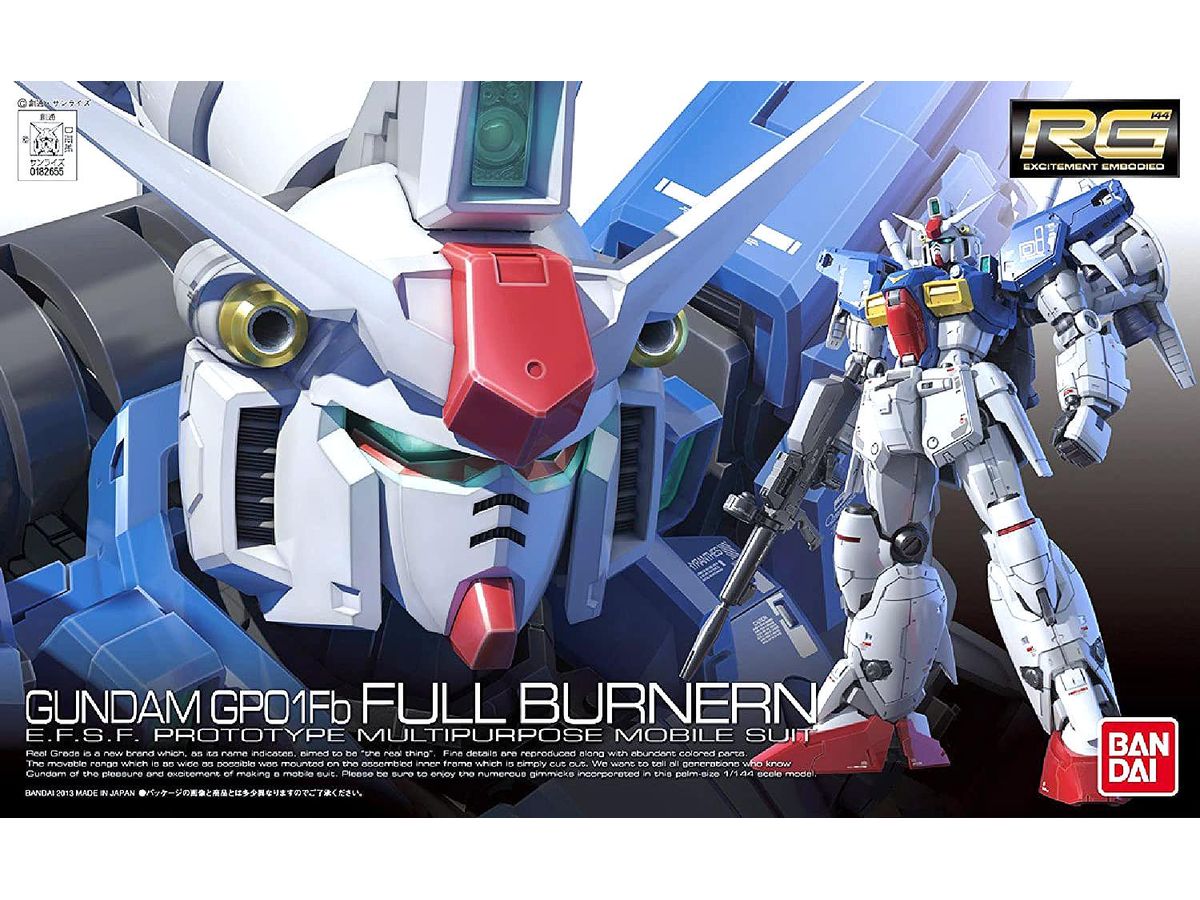 1/144 RG RX-78GP01Fb ガンダム試作1号機 フルバーニアン