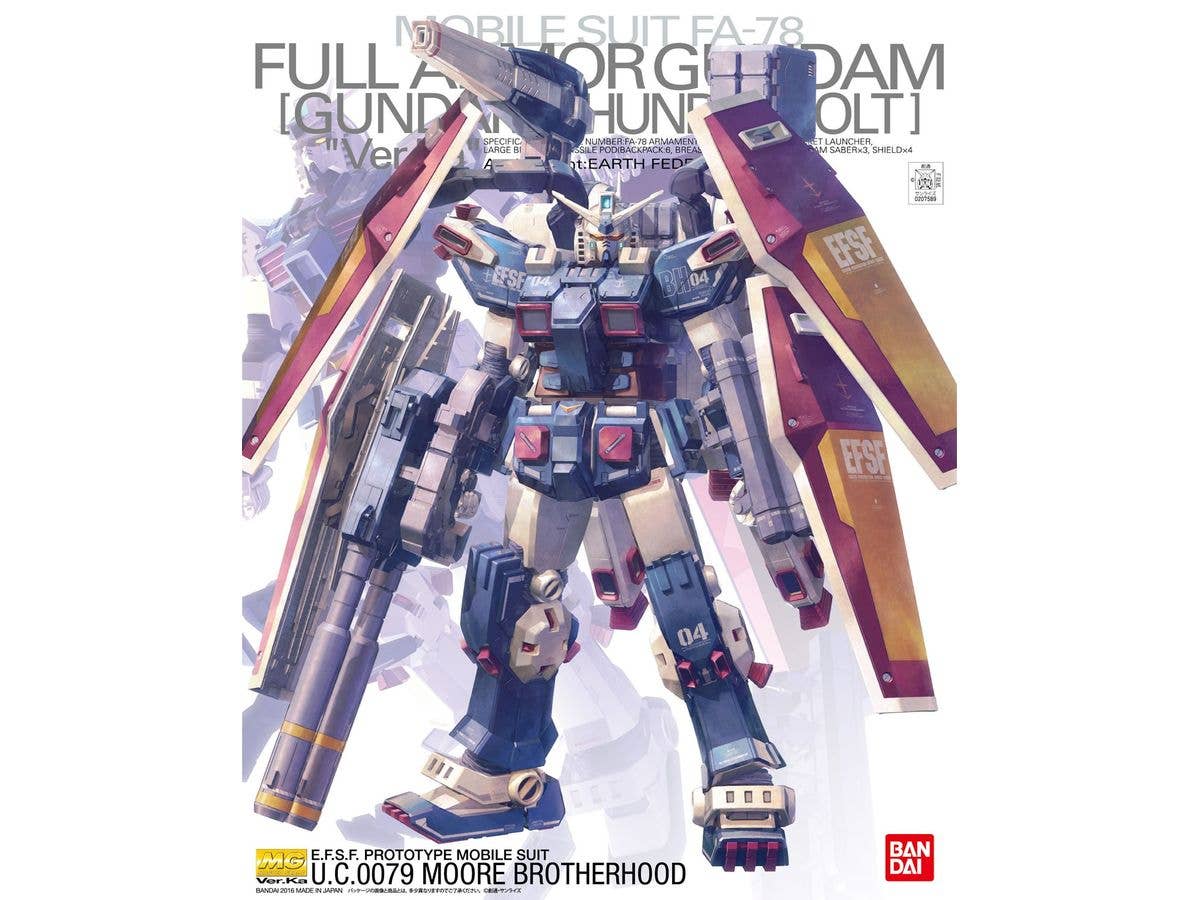 1/100 MG フルアーマー・ガンダム Ver.Ka (GUNDAM THUNDERBOLT版)