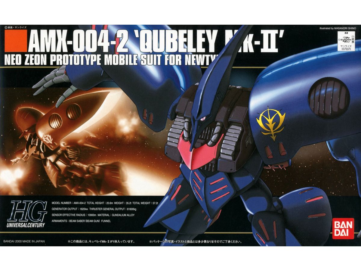 1/144 HGUC キュベレイ Mk.II