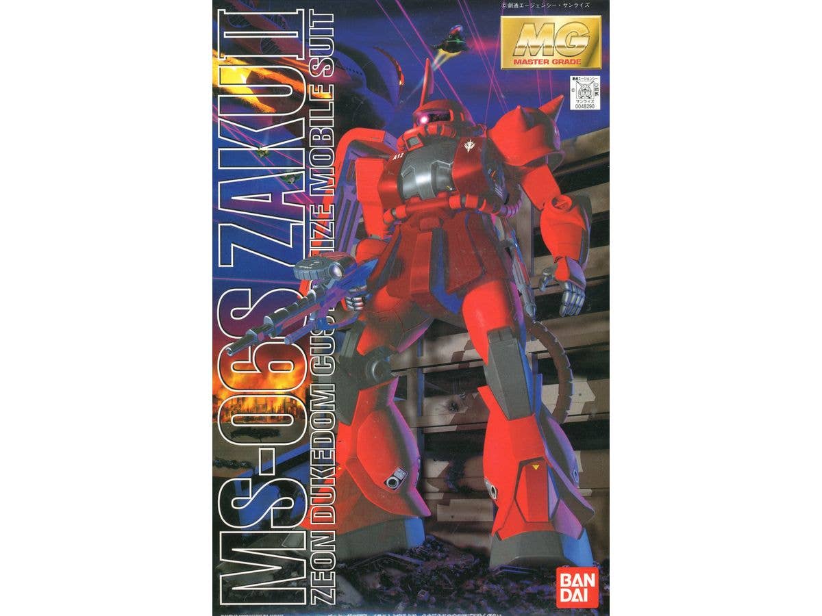1/100 MG MS-06S ザク2 (シャア専用)