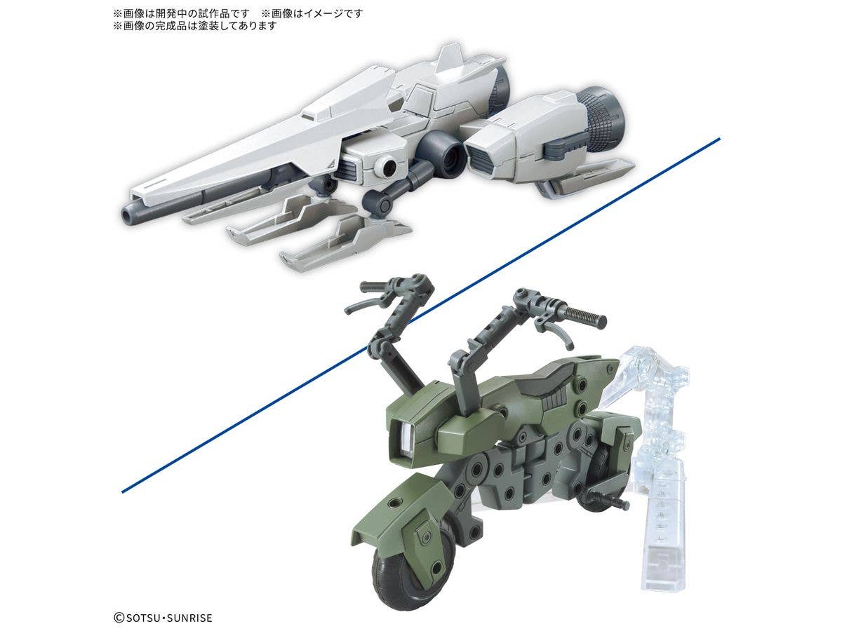 【お届け時期未定】 オプションパーツセット ガンプラ 20 (ライドオンセット)