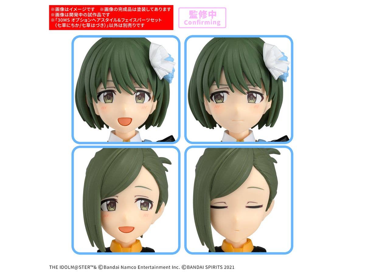 30MS オプションヘアスタイル&フェイスパーツセット(七草にちか/七草はづき)