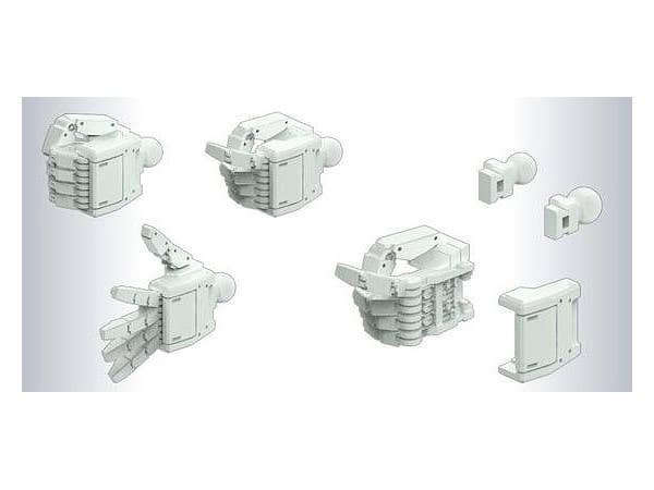 ビルダーズパーツ: MSハンド 01 (連邦系) ガンダムホワイト