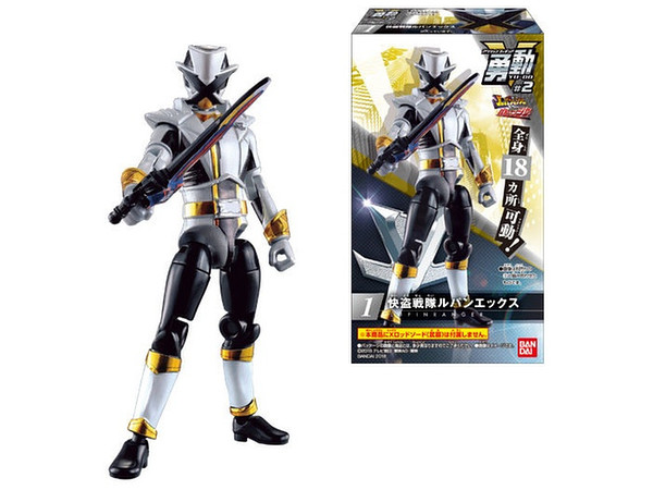 快盗戦隊ルパンレンジャーVS警察戦隊パトレンジャー 勇動2 1Box 10pcs
