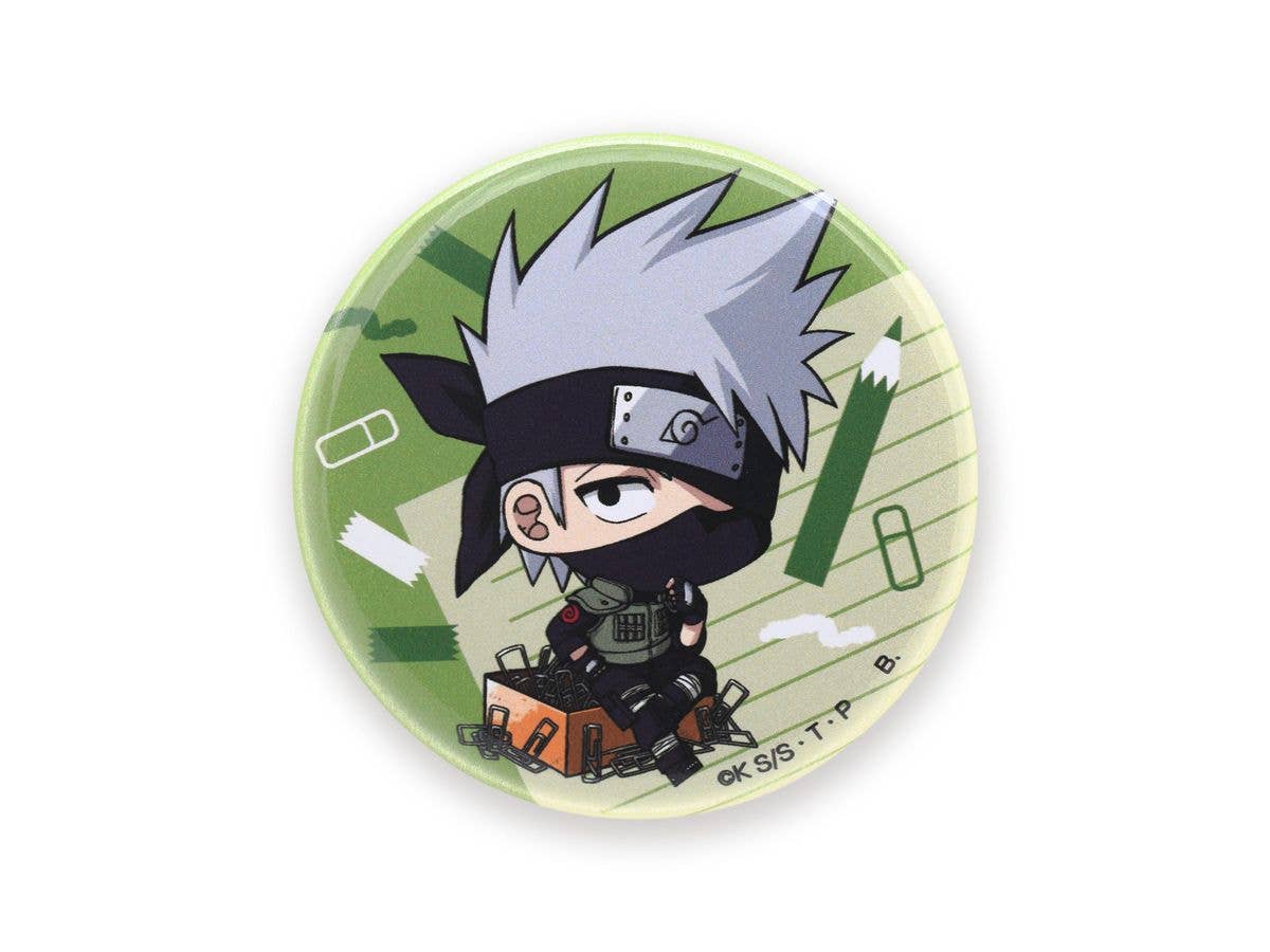NARUTO デスクランドアドベンチャー 缶バッジ はたけカカシ