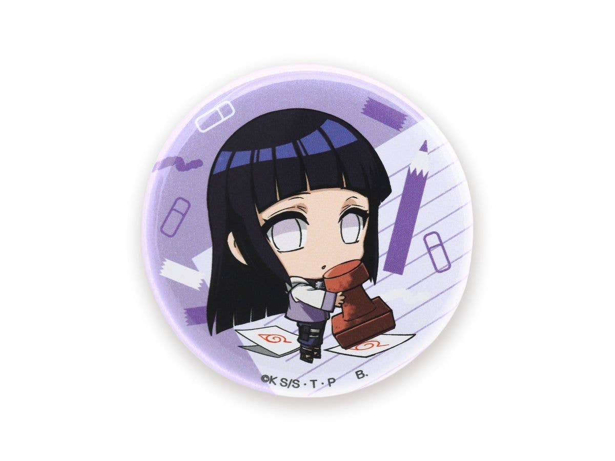NARUTO デスクランドアドベンチャー 缶バッジ 日向ヒナタ | HLJ.co.jp