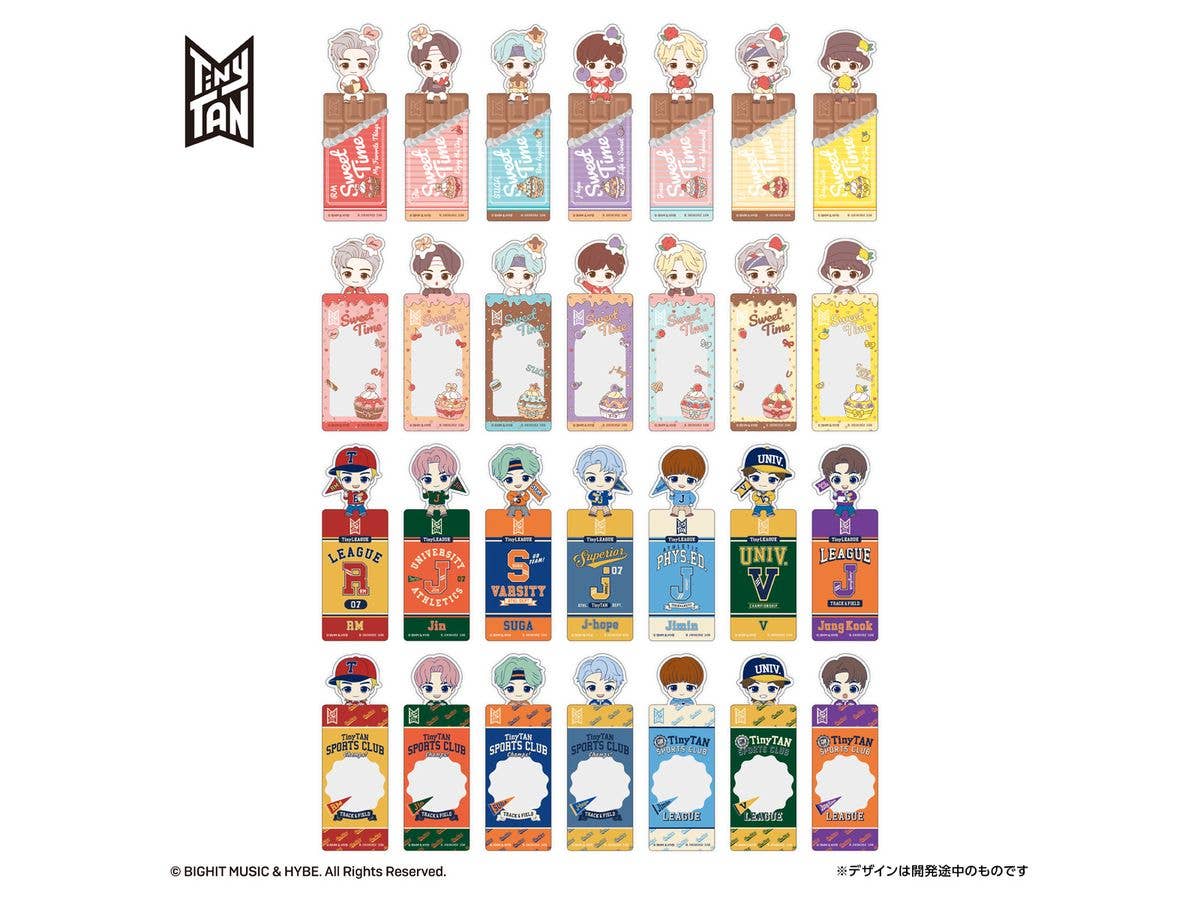 ブックマークコレクション TinyTAN Vol.6 1Box 20pcs