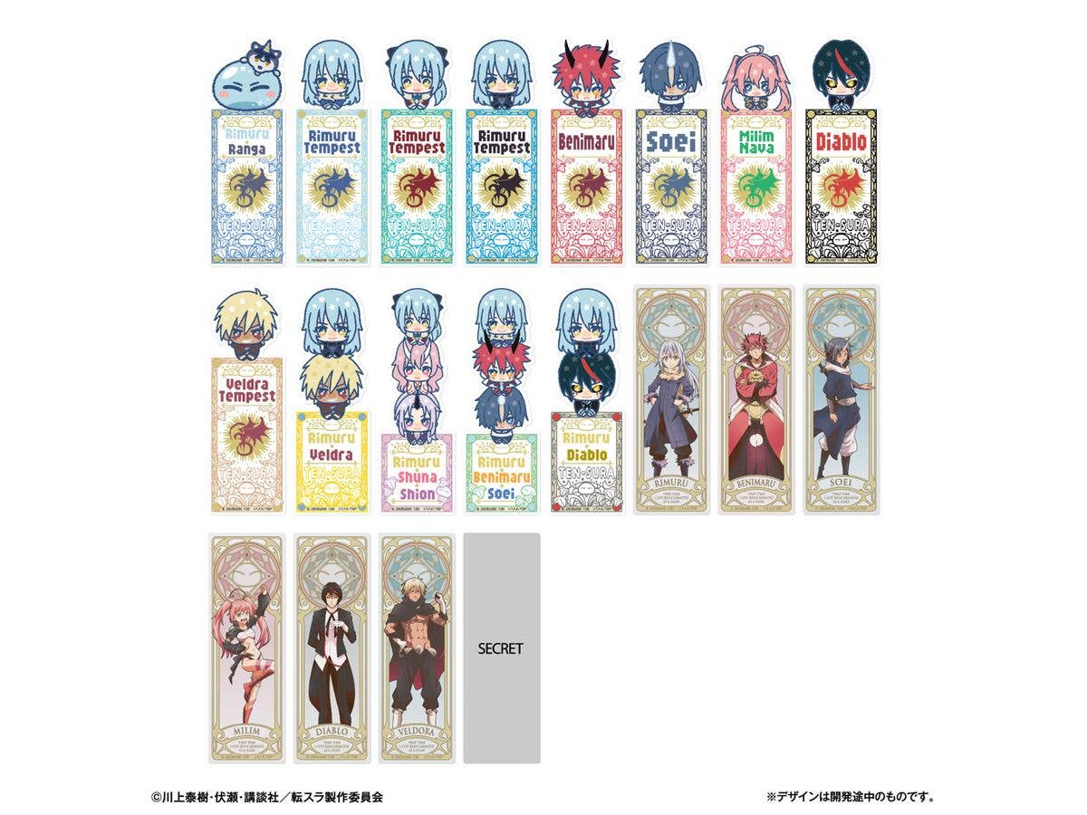 ブックマークコレクション 転生したらスライムだった件 1Box 20pcs