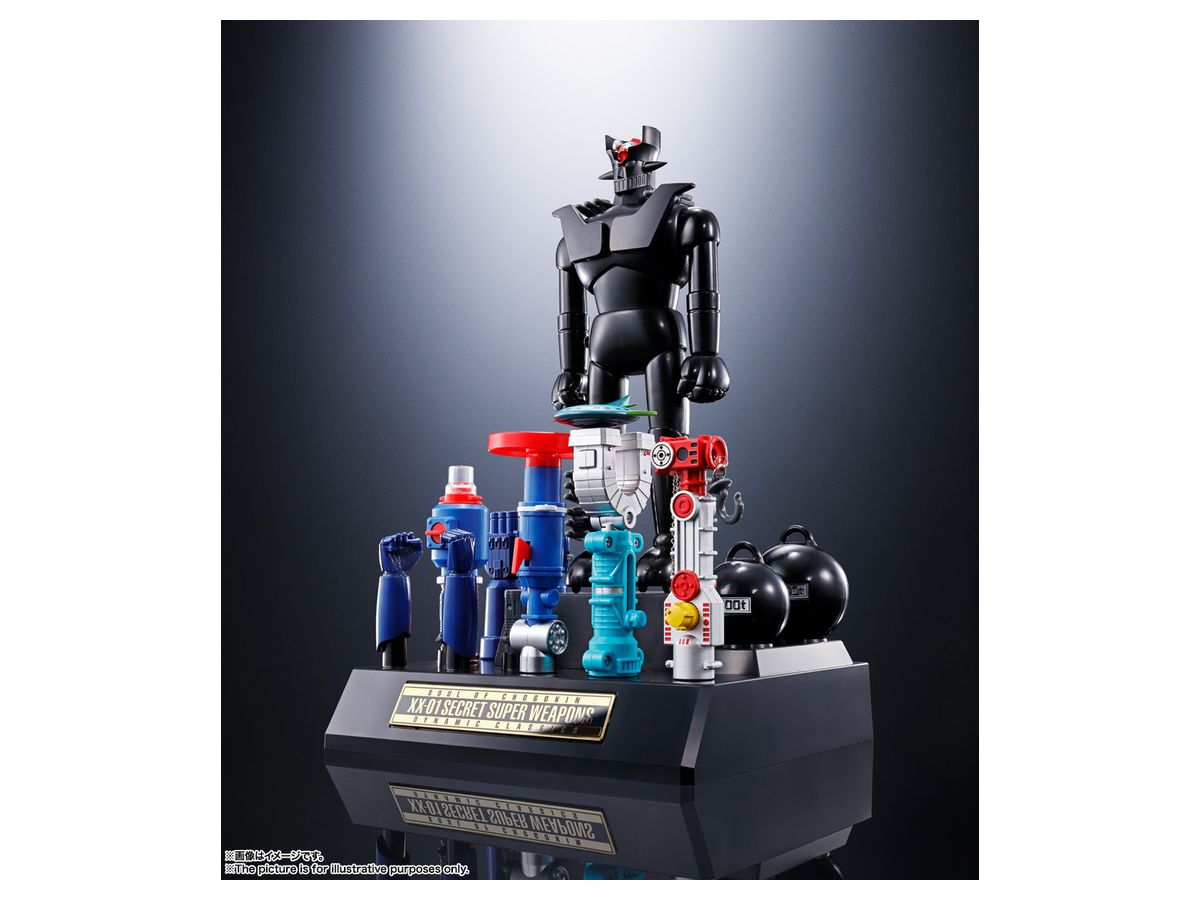 超合金魂 GX-XX01 D.C.シリーズ対応 XX計画ひみつ超兵器セット01