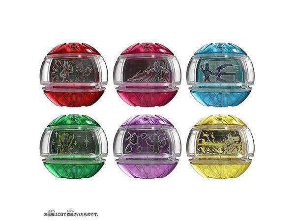 DXレジェンドライダーカプセムランダムボックス ゼッツver.01: 1Box 6pcs