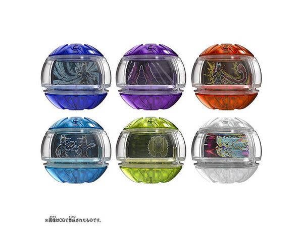 DXレジェンドライダーカプセムランダムボックス ゼッツver.02: 1Box 6pcs