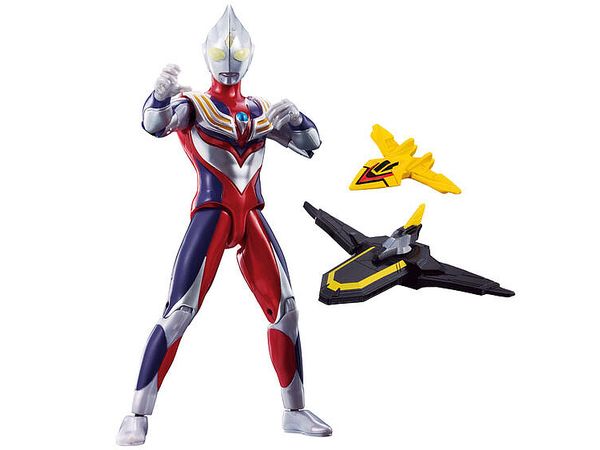 ウルトラアクションフィギュア ウルトラマンティガ マルチタイプ ガッツウイングセット