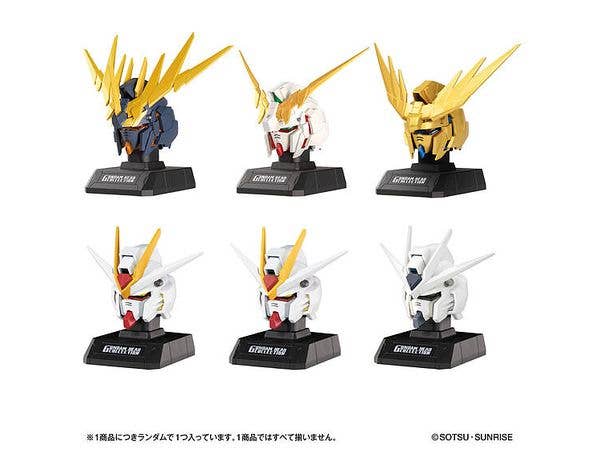 GUNDAM HEAD COLLECTION vol.1: 1Box 6pcs